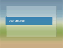 Tablet Screenshot of pcpromaroc.com